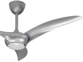 Resim Hisar Gri Aydınlatmalı Uzaktan Kumandalı 132cm Tavan Vantilatörü 