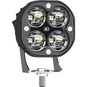 Resim Dianziye 4 Led 40w Suv Ve Endüstri Işığı - 4000lm Beyaz Işık, 9-80v, Ip65 Su Geçirmez, Alüminyum Kasa 