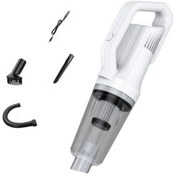 Resim Enraco 6101E 12000Pa Led Işıklı Güçlü Kablosuz Şarjlı Araç ve Ev Süpürgesi 