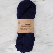 Resim La Mia Natural Wool Lacivert El Örgü İpi - L630 
