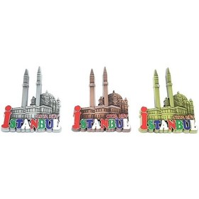 Resim Metal İstanbul Temalı Yöresel Magnet 2alk80 - 