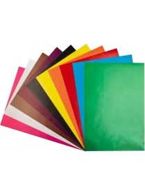 Resim Mcolor A4 90 gr Çok Renkli Elişi Kağıdı 10'lu Paket 