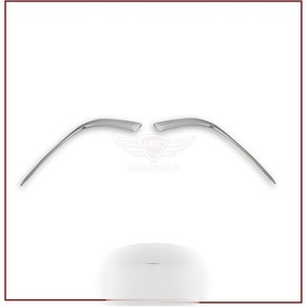 Resim Opel Astra J Sis Farı Cercevesi 2009-2019 Paslanmaz Çelik 