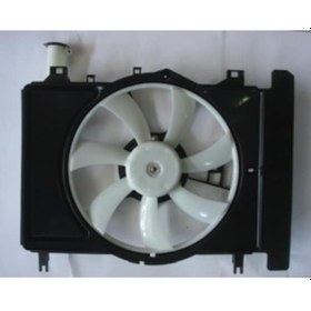 Resim Toyota Yaris 06/11 Radyatör Fan Davlumbazı Komple 7kanat Bi Donlu Motorlu Ori S 