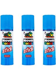 Resim Nova Color Nc-302 Stıck Yapıştırıcı 20 Gr 3'Lü 