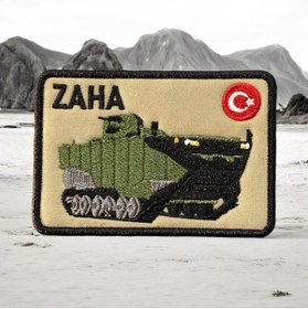 Resim Ex Patch Zaha | Zırhlı Amfibi Hücum Aracı Patch Nakış 10 X 6 Cm 