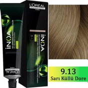 Resim Loreal Professionnel Inoa - Amonyaksız Saç Boyası No: 9.13 Sarı Küllü Dore 60g 