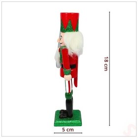Resim Kurşun Asker, Ahşap Fındıkkıran 18cm - Kılıçlı 
