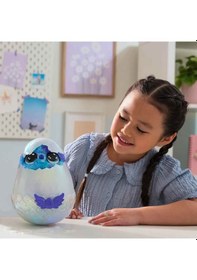 Resim Hatchimals Sesli Ve Işıklı Alive Mystery Hatch Draggle İnteraktif Peluş Sürpriz Yumurta Cicciobello 