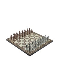Resim Gifthome Metal Satranç Takımı-seti battal osmanlı ve bizans antik K 