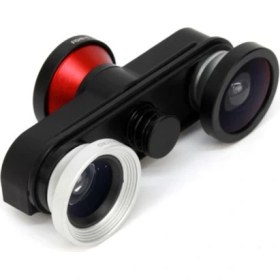 Resim Markacase iPhone 6 Plus Birebir Döner Sistemli 4 İn 1 Lens Seti 