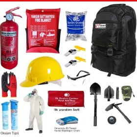 Resim Yangın Çantası Tam Kapsamlı Hazır Yangın Çantası 