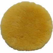 Resim Sarı Keçe Lambswool Polishing Pad (Yün Pasta Pedi) 160 mm 