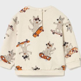 Resim MAYORAL Erkek Bebek Sweatshirt Bej 