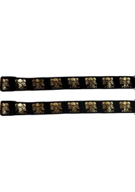 Resim Dragondo 83831 Skull Gold 3,5 Metre Bandaj Gold Kuru Kafalı Boks Bandajı Siyah 