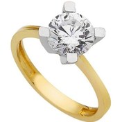 Resim Tektaş Yüzük Altın 14 Ayar (507595882) 