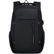 Resim Geeroyoo Usb Portlu 17 İnç Dizüstü Bilgisayar Çantası İçin Dizüstü Bilgisayar Sırt Çantası Moda Su Geçirmez Sırt Çantaları 