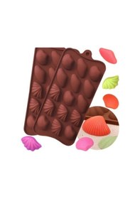 Resim Silikon Kalıp Üç Farklı Deniz Kabuğu Kalıbı 15 Li 