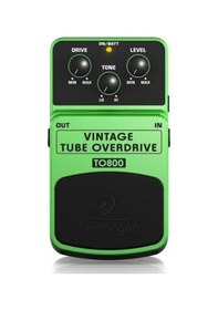 Resim Behringer Vintage Tube Overdrive To800 Pedal 