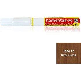 Resim Kementaş Tam Örtücü Rötuş Kalemleri 1094 12 Kızıl Ceviz Tam Örtücü Rötüş Kalemi 