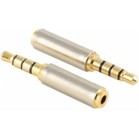 Resim ASİTAN Platoon 3.5mm Erkek 2.5mm Dişi 3 Boğum 4 Kutup 3.5mm To 2.5mm Stereo Çevi 