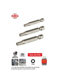 Resim Tomax Torx Bits Uç T.30 X 100 Mm 10 Adet 