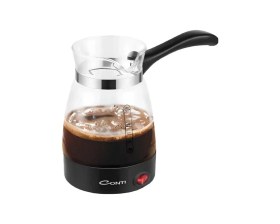 Resim Azrlya Cam Cezveli Türk Kahvesi Makinesi 650W 5 Fincan Kapasiteli Elektrikli Kahve Makinesi - Lisinya 