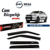 Resim Toyota Uyumlu Hilux 2004-2015 Arası Mugen Tip Cam Rüzgarlık Sunplex 