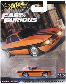 Resim Hot Wheels Fast-furious Premium Arabalar Hnw46 Jbl04 Alfa Romeo Giulia Sprint Gta 
