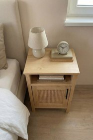 Resim AdnDesing Komidin-Ladin Çam Doğal Ahşap- Hazeranlı-Kapaklı-Yatak Odası- Çocuk Odası 