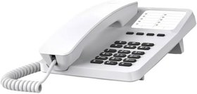 Resim Gigaset DESK 400 - Elastik kablolu kablolu telefon - 10 kısa seçim girişi için yer - seçim tekrarlama - işitme cihazı uyumlu - MFV veya darbe seçimi ayarlanabilir, beyaz 