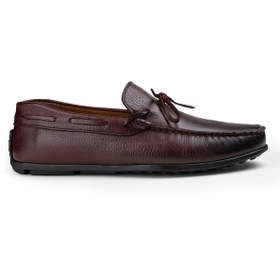 Resim Deery Hakiki Deri Bordo Erkek Loafer Bordo (539875922) 