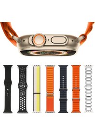 Resim Fitsmart Amax Ultra Watch Akıllı Saat + 7 Adet Kordon (İthalatçı Garantili) 