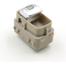 Resim Mercedes C180 2014-2018 Cam Açma Dügmesi Arka Sol Bej 422380560 