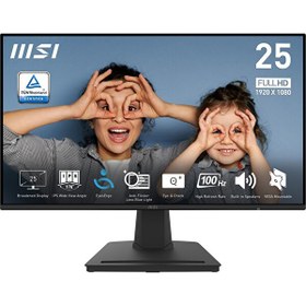 Resim MSI 24.5" Pro MP252 1920X1080 (FHD) 16:9 Flat IPS 100 Hz 1ms Adaptive-Sync Monıtör 