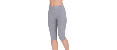 Resim Pamuklu Dizaltı Tayt 