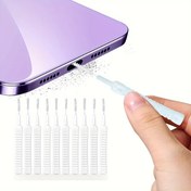 Resim 10 adet TATUKIKO Çok Fonksiyonlu Mini Temizleme Fırçaları - Plastik, Nozul ve Telefon Bağlantı Noktası Temizleyici, Banyo, Mutfak, Yatak Odası ve Mobilya için İdeal, Duş Başlığı Temizleyici 
