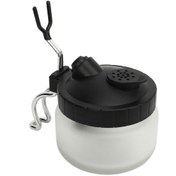 Resim Wezone Hava Fırçası Temizleme Kavanozu, Fırça Tutucu İle, Boya Temizliği İçin, Otomobil Dıy Boyama, Taşınabilir, Çarpıtmaz 6101 