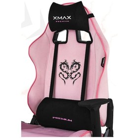 Resim Rio Balerion Terletmez Kadife Kumaş Pembe Gaming Oyuncu Koltuğu -1 Pembe 