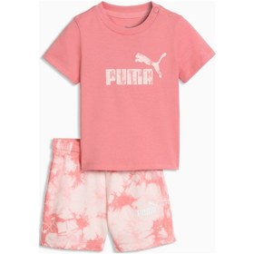 Resim Puma Essentials Tie Dye Bebek Pembe 2'li Takım 693291-25 