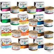Resim Schesir Karışık Konserve Yetişkin Kedi Maması 24 x 85 G 