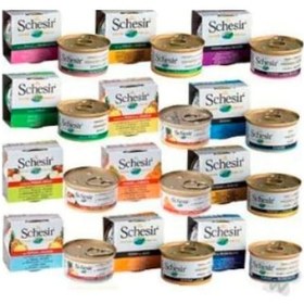 Resim Schesir Karışık Konserve Yetişkin Kedi Maması 24 x 85 G 