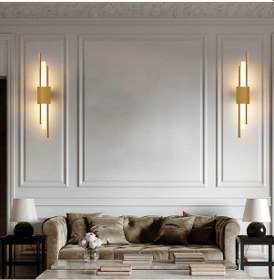 Resim Kirpi Ledli Ve Elektirikli Boru Aplik Gold 