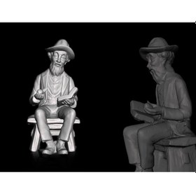 Resim Opencart Büyükbaba Heykeli - Büyükbaba Heykeli - Grand-père Heykeli - La Estatua De Abuelo Sadece Plastik Aparattır 