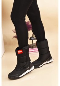 Resim U.s Polo Assn. Clark 4pr 101812631 Kadın Kar Botu Siyah 36-40 001 