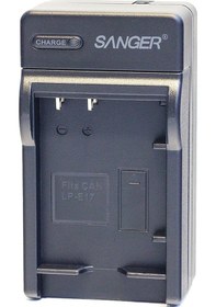 Resim Sanger Lp E17 Canon Fotoğraf Makinesi Batarya Şarj Aleti 