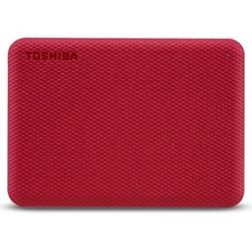 Resim Canvio Advance HDTCA10ER3AA 1 TB 2.5" USB 3.2 Gen 1 Kırmızı Taşınabilir Hard Disk 