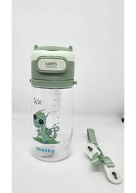 Resim Taros Su Matarası Quokka Lıfe Cute Tritan 500 Ml 6982 Yeşil 