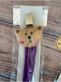 Resim seraskids 2li Peluş Yenidoğan Kız Bebek Emzik Askısı(ZİNCİR) 