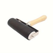 Resim 1 adet Baskılı Davul Mürekkep Aracı, 10cm Kauçuk Davul, Sanatçılar İçin, Silme Kabartma Rulosu, Pürüzsüz 